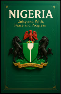 Nigeria Unity and Progress Poster