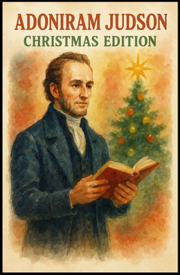 Adoniram Judson Christmas Edition Historical Poster