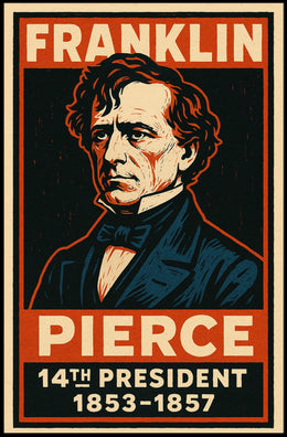 Franklin Pierce 14Th President Poster