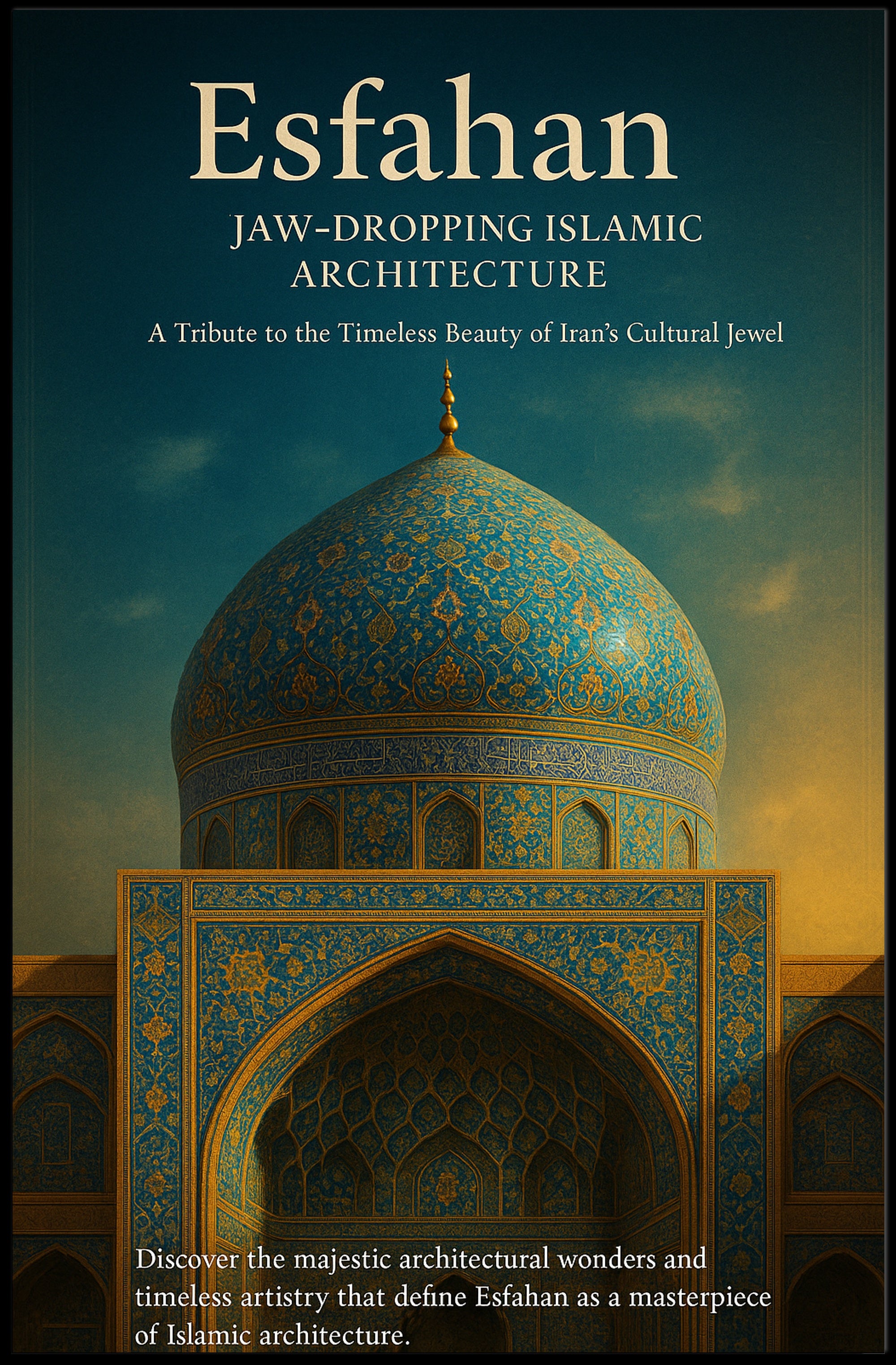 Esfahan – A Tribute to Islamic Architecture Poster PosterGoat