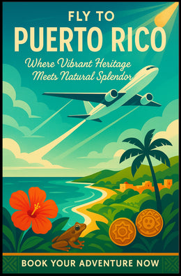 Discover Puerto Rico Poster