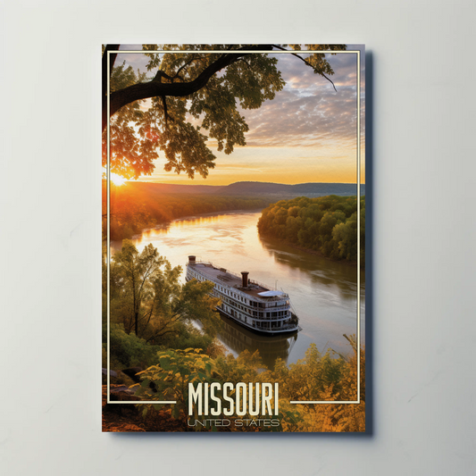 Missouri Vintage Poster