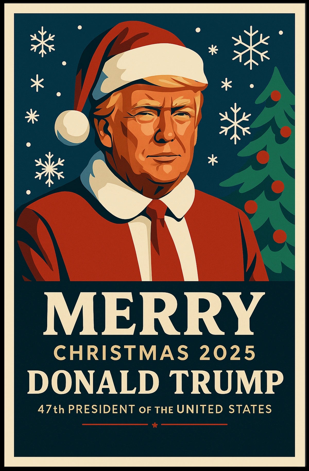 Donald Trump 47Th President Poster