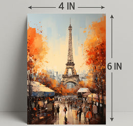 Autumn In Paris Poster