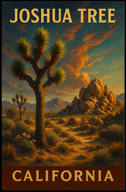 Joshua Tree California Poster
