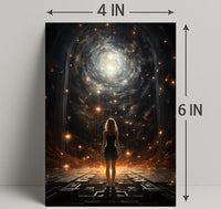 Journey To The Cosmic Vortex Poster PosterGoat