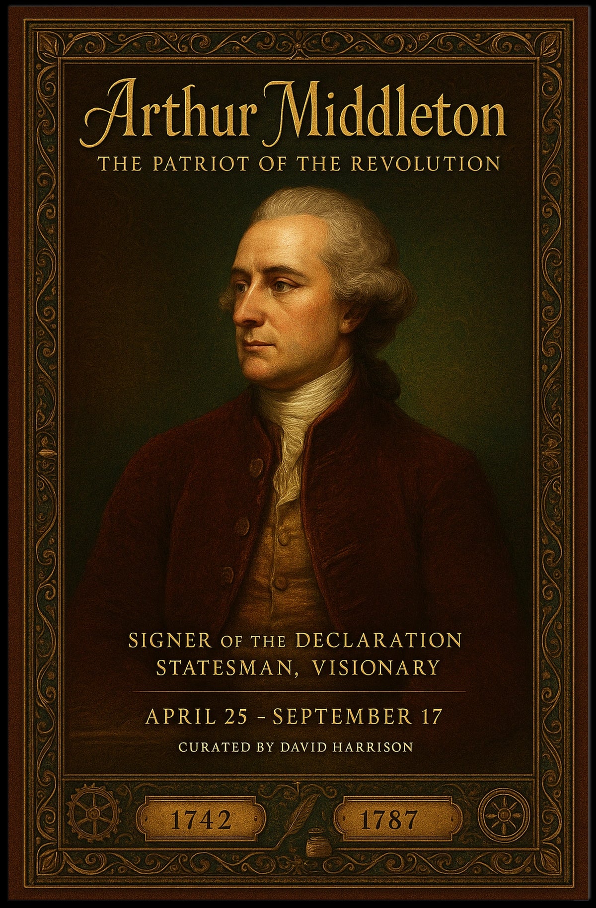 Arthur Middleton The Patriot Of The Poster