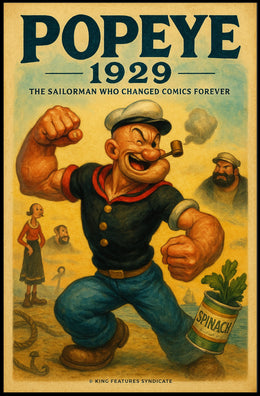 Popeye 1929 Art Poster POP-117