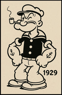 Popeye the Sailor 1929 Poster