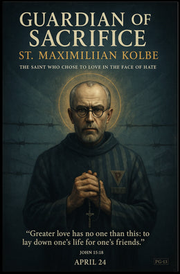Guardian Of Sacrifice St. Maximilian Poster