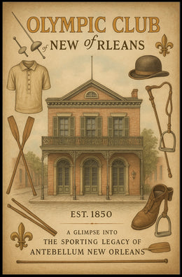 Olympic Club Of New Orleans Poster