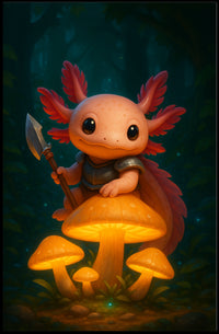 Guardian Of The Enchanted Forest Poster