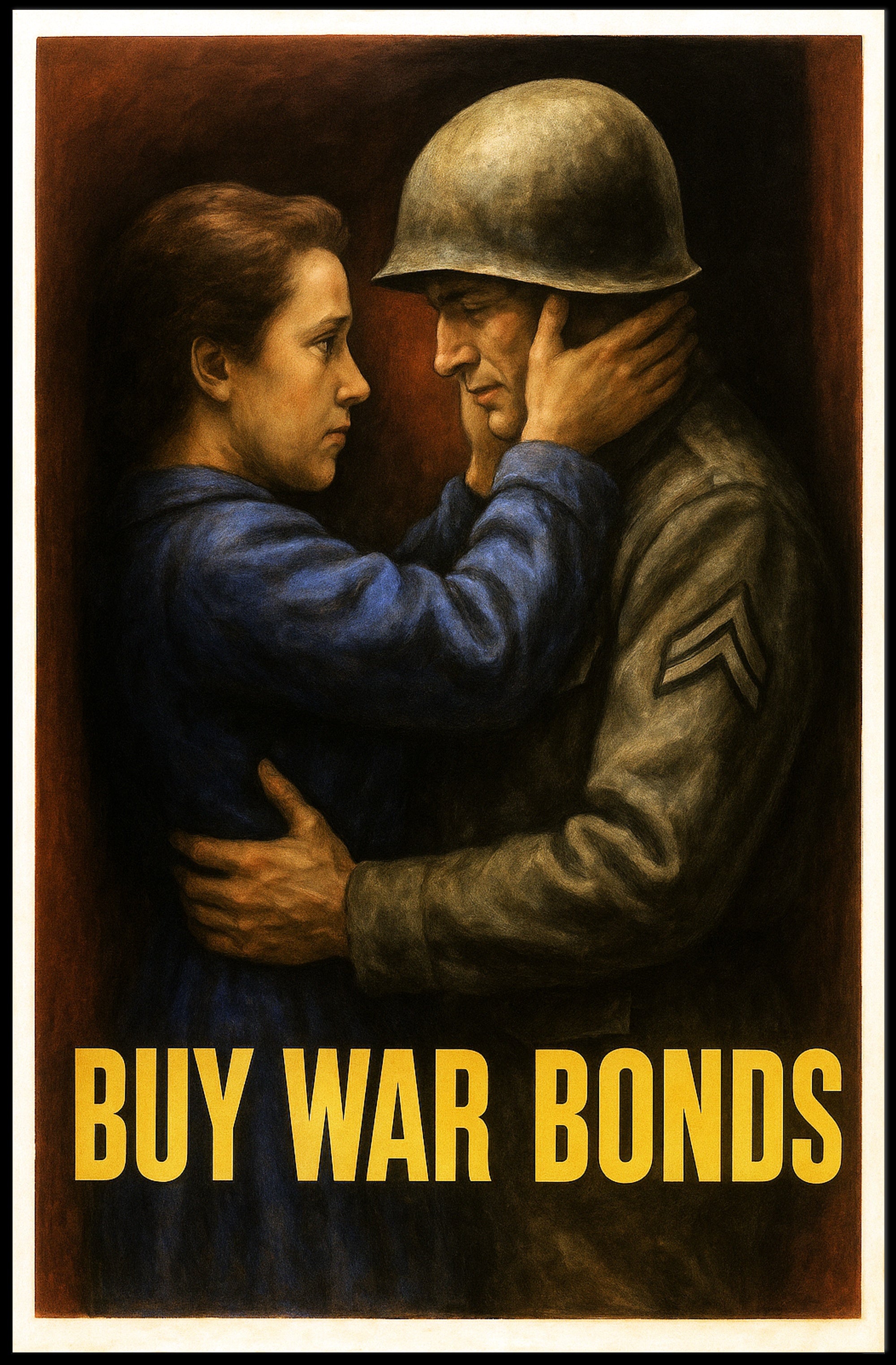 Buy War Bonds Poster PosterGoat