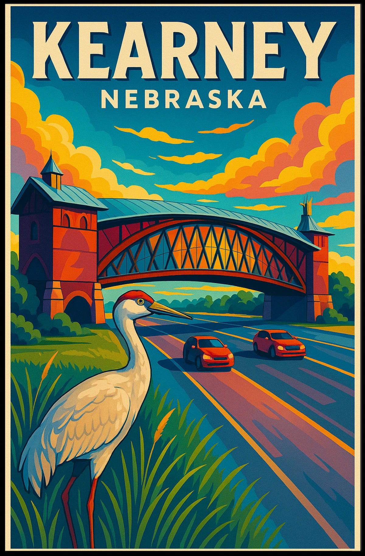 Kearney, Nebraska Poster