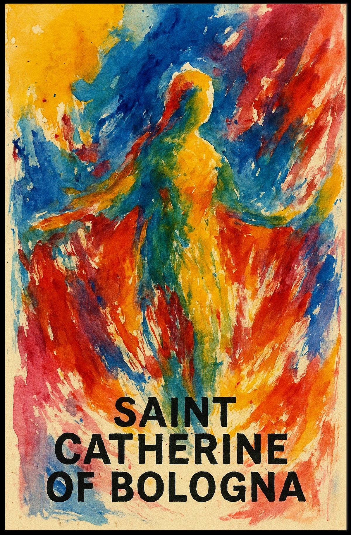Saint Catherine Of Bologna Poster