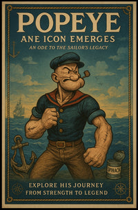 Popeye 1929 Art Poster POP-228