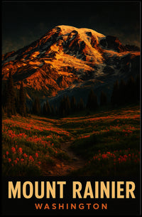 Mount Rainier Poster