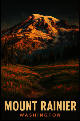 Mount Rainier Poster