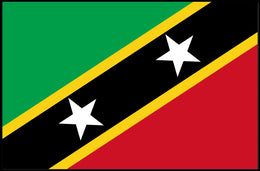 Saint Kitts and Nevis Flag Poster