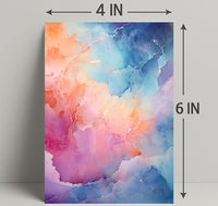 Abstract Color Symphony Abstract Poster PosterGoat