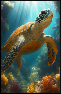 Vintage Travel Destination Art Poster