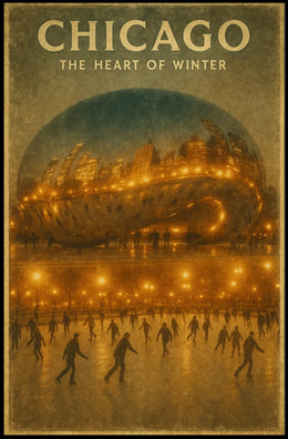 Chicago The Heart Of Winter Poster
