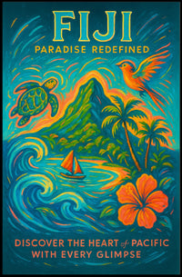 Fiji Paradise Redefined Poster