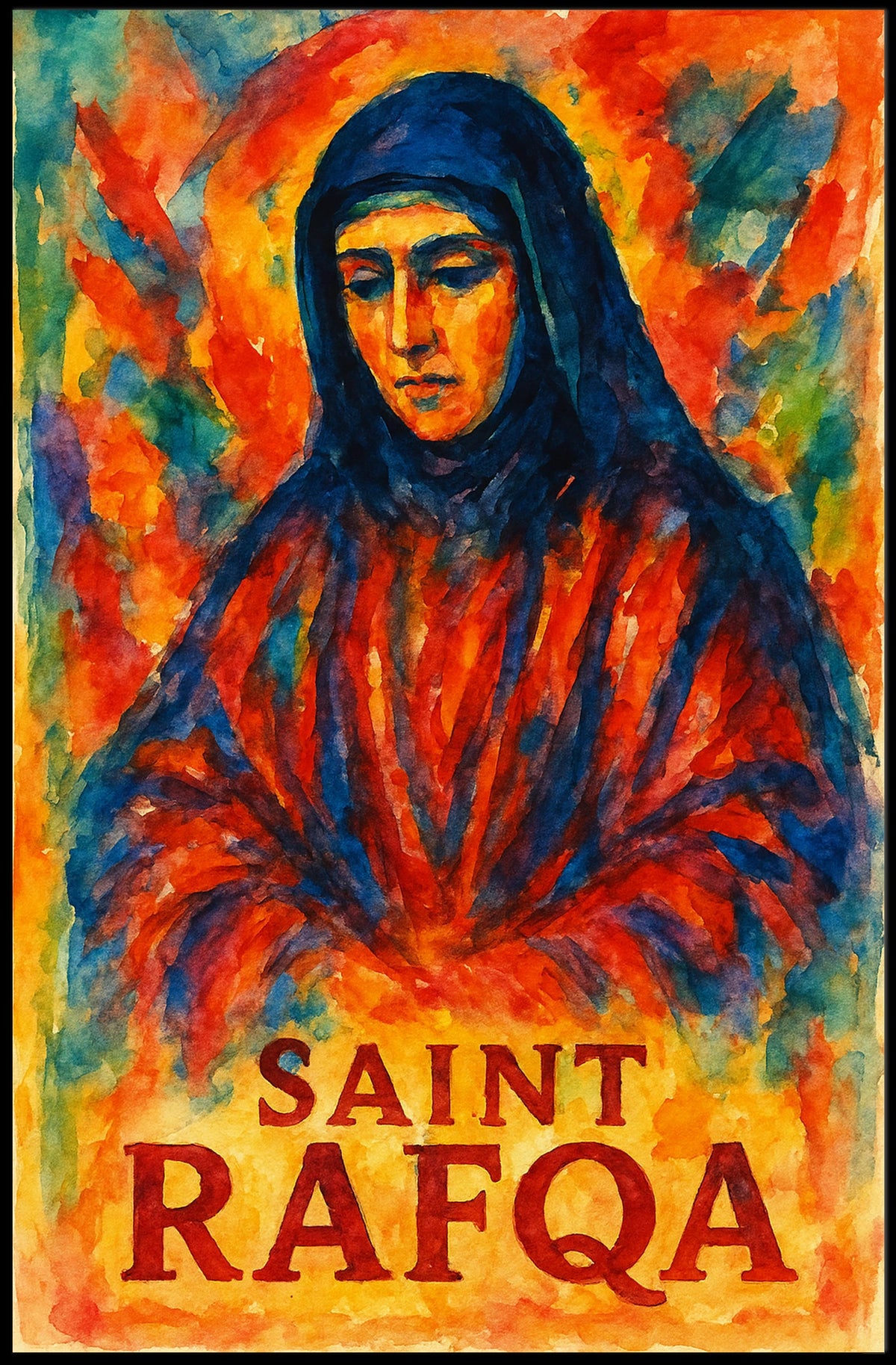 Saint Rafqa Poster
