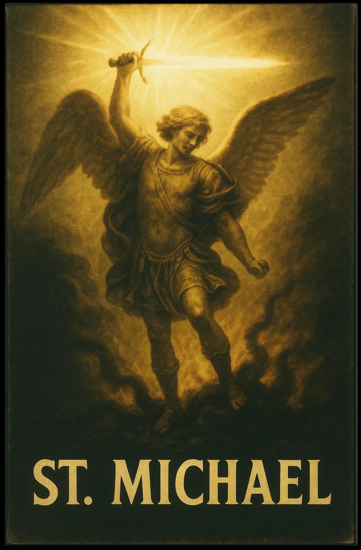 St. Michael The Archangel Poster