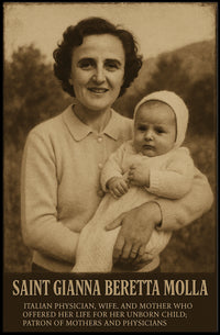 Saint Gianna Beretta Molla Poster