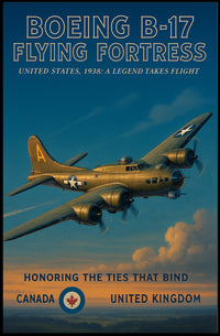 Boeing B-17 Flying Fortress Poster