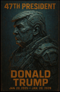 Donald Trump 47Th President Poster