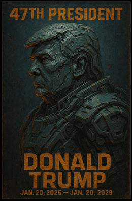 Donald Trump 47Th President Poster