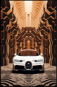 Futuristic Elegance Poster