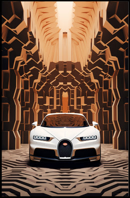 Futuristic Elegance Poster