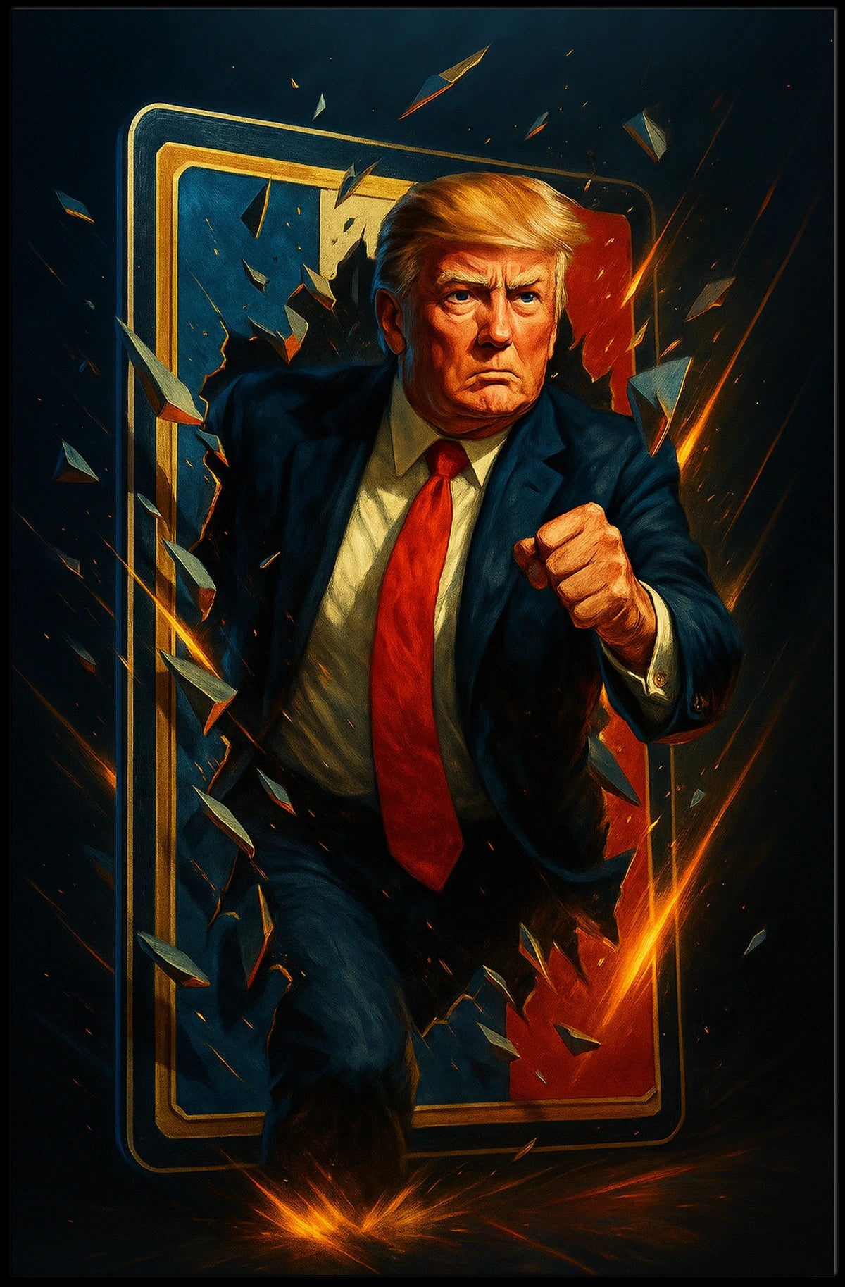 Breaking Through Poster
