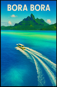 Bora Bora Paradise Poster