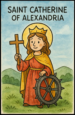 Saint Catherine of Alexandria Poster