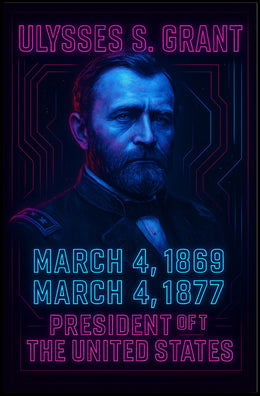 Ulysses S. Grant President of the United States Poster
