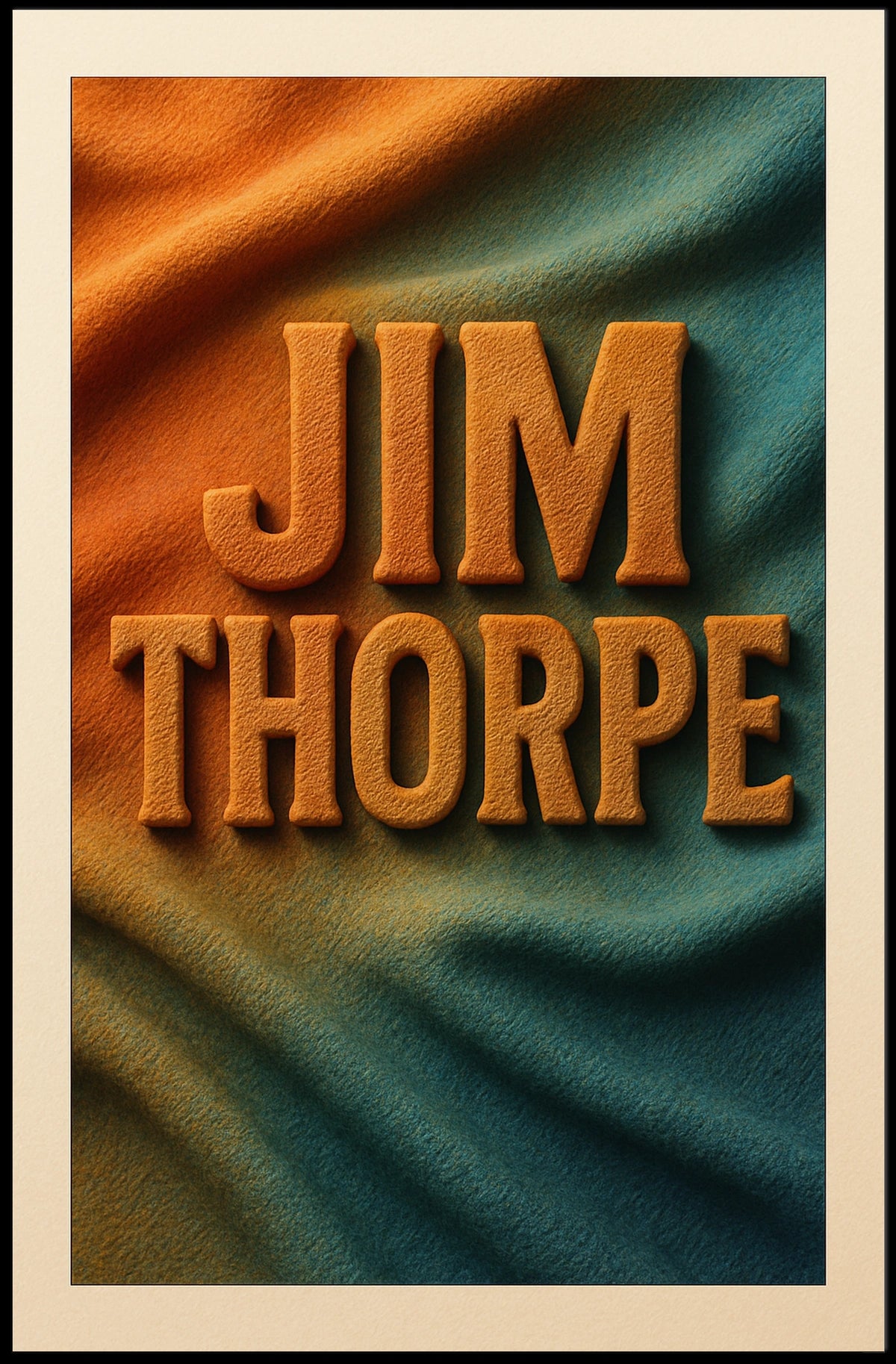 Jim Thorpe Tribute Poster
