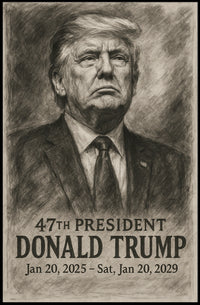 Donald Trump The Pillar of Strength Poster