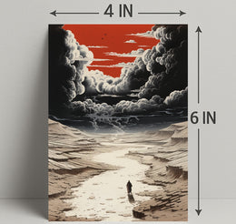 Journey Through The Desert Poster