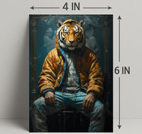 The Urban Tiger Poster PosterGoat
