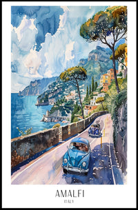 Amalfi Coast Adventure Poster PosterGoat