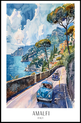 Amalfi Coast Adventure Poster PosterGoat