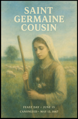 Saint Germaine Cousin Poster
