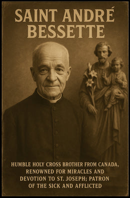 Saint André Bessette Humble Holy Cross Poster