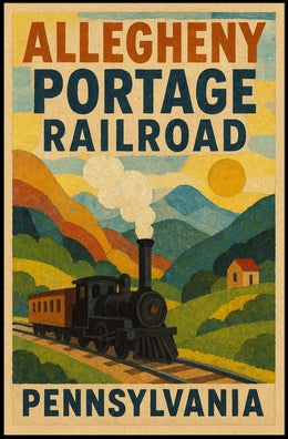 Allegheny Portage Railroad Poster