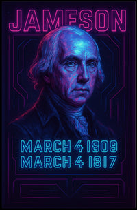 James Madison 4Th President Poster