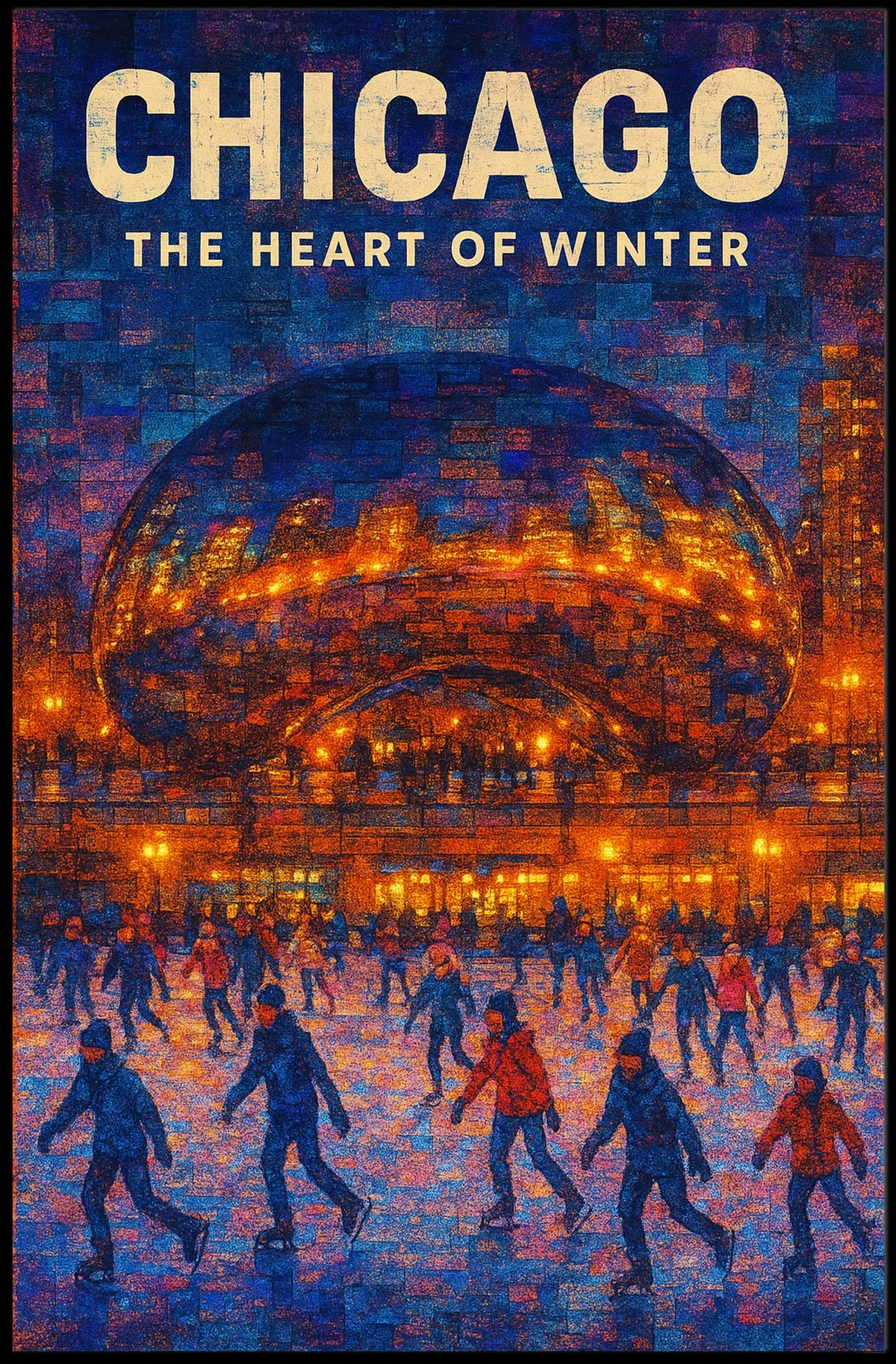 Chicago The Heart of Winter Poster